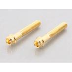 K-CON キタココンビニパーツ ビビットボルト M6（24K） 長さ：40mm (半ネジタイプ) 汎用ボルト・ネジ