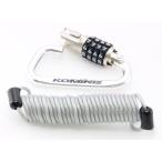 KOMINE Komine LK-115kalabina wire lock цвет : серебряный wire lock хранение * противоугонное сопутствующие товары 
