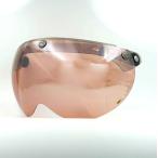 72JAM 72ジャム アビエイションシールド カラー：フラッシュミラーパーシモン ヘルメットシールド ヘルメット