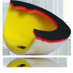 DT-1 AIR FILTERS DT1 воздушный фильтр воздухоочиститель Husquarna прочее SM125 WR125 WRE125 TE125 SMS4 SMR125 TC125 HUSQVARNA всасывающий относящийся двигатель 