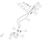 74Daijironanayon большой ji low (11) гнездо болт 6X20 прочее Kids мотоцикл опция * ремонт детали мотоцикл родственные товары 