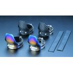 K-FACTORY K-FACTORY:ケイファクトリー:Kファクトリー フロントフォークガード (Lサイズ) 素材：チタン製 X-4