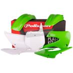 POLISPORT Polisport MX экстерьер комплект KX85 KX100 KX112 KAWASAKI Kawasaki полный обтекатель * экстерьер комплект обтекатель относящийся экстерьер 