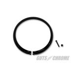 GUTS CHROME Guts хром 5.75 дюймовый передняя фара обод черный передняя фара освещение вид электрический серия 