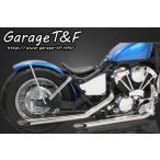 Garage T&F ガレージ ドラッグパイプマフラー タイプ1 シャドウ400 HONDA ホンダ フルエキゾーストマフラー マフラー