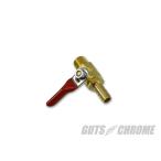 GUTS CHROME Guts хром латунь домашнее животное кок 1/4 HARLEY-DAVIDSON Harley Davidson топливо кок топливо относящийся двигатель 