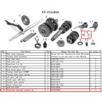 SP Takegawa SPtake сторона [ для ремонта детали ] ведущий вал держатель подшипника комплект KSR110 KLX110 KAWASAKI Kawasaki трансмиссия * механизм двигатель детали двигатель 