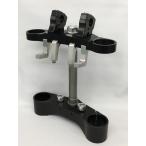 K-FACTORY Kei Factory Triple Tree цвет : super черный ZRX1200 DAEG KAWASAKI Kawasaki Triple Tree * вынос руля * нижний держатель руль 