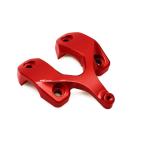 CNC Racingsi-ensi- рейсинг амортизатор рулевого механизма p ракетка цвет : красный MONSTER 1200 S R DUCATI Ducati амортизатор рулевого механизма держатель 