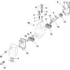 JIMS Jim zPL PMP feed idler gear 62-99 B/T [PL PMP GR FD ID 62-99 B/T]