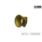ショッピングCHROME GUTS CHROME ガッツクローム kH Engineering S&S Bキャブレター用 砂型鋳造ファンネル タイプ：ブラス ファンネル 吸気関連 エンジン