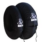 MAD DOG грязь собака шина утеплитель 17 дюймовый F110-120/ R140-165 цвет : черный 