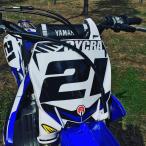 CYCRAsa икра Stadium номерная табличка цвет : голубой YZF450 YAMAHA Yamaha номерная табличка * табличка экстерьер 