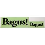Bagus!ba Goose Bagus! вытащенный знак стикер цвет : черный | размер :120mm×46mm стикер * переводная картинка экстерьер 