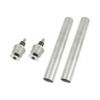 POSH Faithposhu лицо регулировочный винт TYPE1 initial часть цвет : titanium / корпус цвет : серебряный Ninja 250 Ninja 400 подвеска 