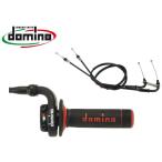 domino ドミノ オフロード スロットルキット 車種専用タイプ カラー:ブラック KXF250 KAWASAKI カワサキ ハイスロットルキット・スロットルキット ハンドル