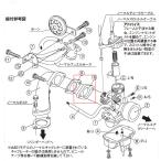 KITACO:キタコ KITACO 【補修用パーツ】インシュレーター スーパーカブ HONDA ホンダ