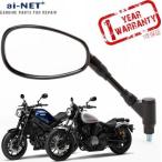 ai-net アイネット 純正リペア用ミラー 左用 SR400 XSR900 ボルト YAMAHA ヤマハ ミラー ハンドル