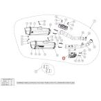 AKRAPOVIC Akrapovic [ ремонт детали ]P-HSK14SO1R heat shield ca ZZR1400 (ZX-14) KAWASAKI Kawasaki защита глушителя * термозащита muffler 