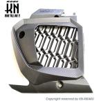 KOSOko-so- крышка радиатора цвет : черный Majesty S SMAX FORCE155 YAMAHA Yamaha прочее скутер экстерьер обтекатель относящийся экстерьер 