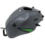 ショッピングBAGSTER BAGSTER バグスター タンクカバー カラー：グレー／グリーン Ninja400[ニンジャ400] Ninja250 KAWASAKI カワサキ タンク関連 外装