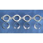 MIZUNO MOTOR Mizuno motor [zes] aluminium фланец & сломан цвет Z650 Z750FXII Z750FXIII Z750GP KAWASAKI Kawasaki фланцы глушителя muffler 