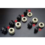 KOHKEN コーケン ラジアルマウント オフセットカラー カラー：チタンブルー / オフセット：18mm(表／凸・裏／凹) キャリパーオフセットカラー ブレーキ