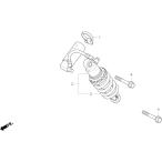 HRC H a-rusi- подушка springs модель :K=18.0kgf|mm NSF100 HONDA Honda задняя подвеска springs подвеска подвеска 