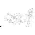 HRC H a-rusi- поршневое кольцо ( масло кольцо ) NSF250R HONDA Honda двигатель детали двигатель 