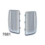 Kuryakyn прозрачный gold Radiator Grills[ радиатор решётка ] FLTRUSE 15-16 FLTRU 16-17 FLHXSE 15-17 FLHTKSE 14-17 FLHTKL FLHTK FLHTCUTG охлаждающий относящийся двигатель 