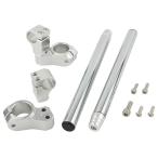 SHIFT UP коробка передач выше отдельная рукоятка модель 2 цвет : серебряный / модель : aluminium наконечники руля имеется NSF100 NSR-mini NSR50 NSR80 HONDA Honda руль 