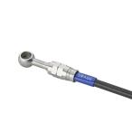 SWAGE-LINE スウェッジライン プロ フロント ブレーキホースキット フィッティングカラー：ステンレス / ホースカラー：ブラックスモークホース グロム125