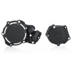 ACERBIS Acerbis X-POWER KIT цвет : черный YZ 250 YAMAHA Yamaha крышка двигателя комплект двигатель детали двигатель 