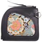 DEGNER Degner Hanayama кожа ячейка для монет цвет : столица Sakura - черный кошелек * бумажник * ячейка для монет мотоцикл родственные товары 