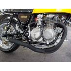 AGAIN アゲイン ストレートマフラー3D CB400F HONDA ホンダ フルエキゾーストマフラー マフラー