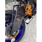 EIGHT( лет . магазин )eito( носорог taniya) качающийся рычаг Swing Arm покрытие материалы : карбоновый диагональный рубчик / модель : правая сторона для YZF-R6 YAMAHA Yamaha качающийся рычаг Swing Arm покрытие * протектор 
