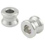 POSH Faithposhu цвет лица spool модель толщина :T=10mm / внутренний диаметр :6mm( максимальный диаметр 12.6mm* самый маленький диаметр 10mm) цвет : aluminium цвет * проставка * Sim экстерьер 