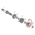 SP Takegawa SPtake сторона [ ремонт детали ] основной вал Second механизм 19T трансмиссия * механизм двигатель детали двигатель 