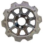 LyndallBrakes リンドールブレーキ CROWN／9SPOKE リアディスクローター ツーリング ソフテイル XLスポーツスター FXR ダイナ ブレーキディスクローター