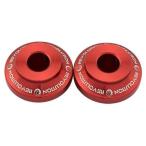 REVOLUTION レボリューション フロントホイールナット (左右セット) カラー：レッド ADV150 HONDA ホンダ アクスルナット ホイール関連 足回り