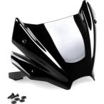 Puig プーチ ニュージェネレーションNKスクリーン(SPORT) (Windshield New Generation Sport) カラー:ブラック GSX-8S SUZUKI スズキ スクリーン 外装