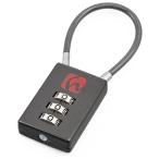 HenlyBegins Henry Bigi nz compact кодовый замок цвет : стальной [DLK010] wire lock хранение * противоугонное сопутствующие товары 