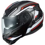 OGK Kabuto RYUKI VESTER Lサイズ（59-60cm） フラットブラックレッド