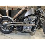部品屋K&W サイレンサー付き ショットガンマフラー スティード400 スティード600 HONDA ホンダ フルエキゾーストマフラー マフラー