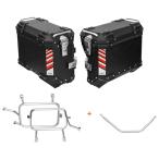 LOBOO Lobb -PIKE TRACKER серии 35L+30L боковой кейс с багажником цвет : черный PanAmerica1250 HARLEY-DAVIDSON Harley Davidson 