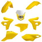 POLISPORT ポリスポーツ 【リスタイリング】フル外装キット+HALOヘッドライト for DR-Z400E SUZUKI スズキ フルカウル・外装セット カウル関連 外装