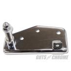 GUTS CHROME Guts хром [W&W] педаль тормоза опорный щит тормозных колодок FL модель HARLEY-DAVIDSON Harley Davidson set back plate подножка 