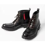 ショッピングエンジニアブーツ DEGNER デグナー シフトガード付レザーZIPブーツ サイズ：26.5cm カジュアルブーツ・エンジニアブーツ フットウェア