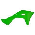 CYCRAsa икра копия защита цвет : зеленый KX250 KX250X KX450 KX450X KAWASAKI Kawasaki радиатор охлаждающий относящийся двигатель 