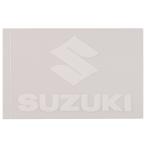 SUZUKI Suzuki транскрипция стикер SUZUKI Logo ( длина комплект .) цвет : белый (9900079NS0025) стикер * переводная картинка экстерьер 